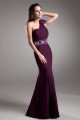 Trumpet/Mermaid Beading One-Shoulder Chiffon Prom/Formal Evening Dresses 02020730