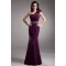Trumpet/Mermaid Beading One-Shoulder Chiffon Prom/Formal Evening Dresses 02020730