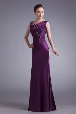 Floor-Length Beading Sleeveless A-Line Scoop Prom/Formal Evening Dresses 02020732
