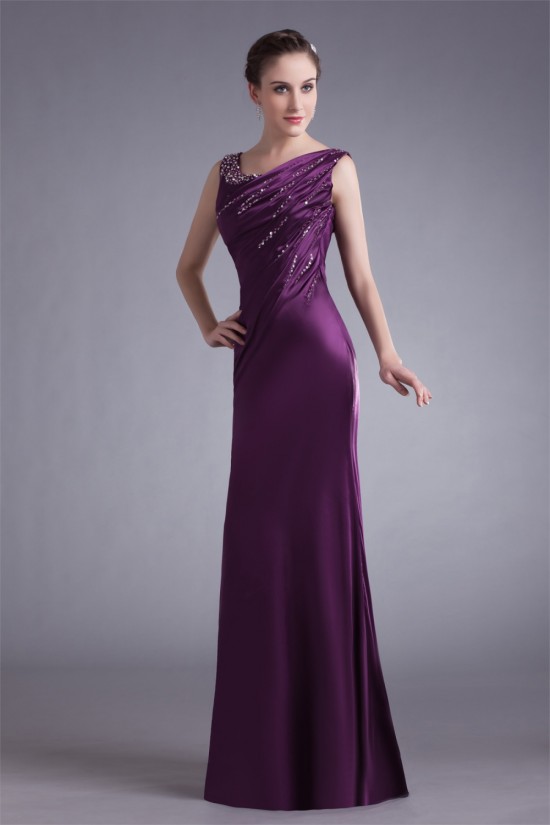 Floor-Length Beading Sleeveless A-Line Scoop Prom/Formal Evening Dresses 02020732 Floor-Length Beading Sleeveless A-Line Scoop Prom/Formal Evening Dresses 02020732