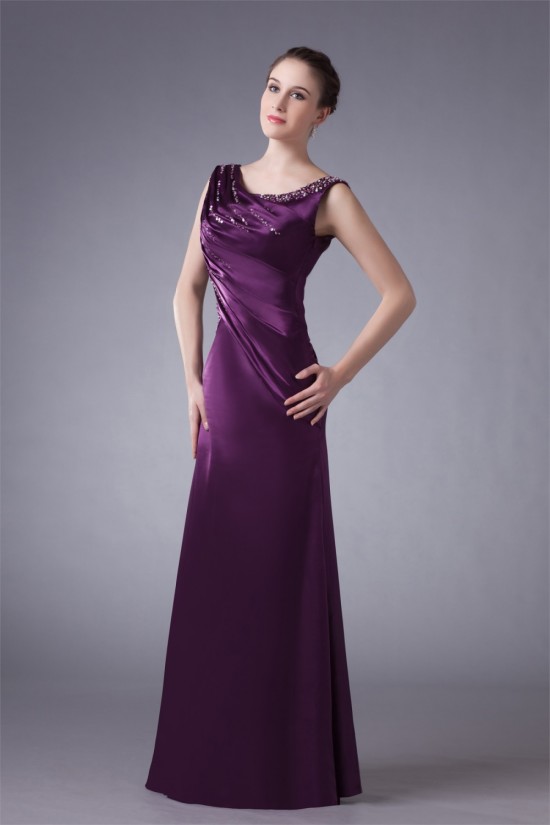 Floor-Length Beading Sleeveless A-Line Scoop Prom/Formal Evening Dresses 02020732 Floor-Length Beading Sleeveless A-Line Scoop Prom/Formal Evening Dresses 02020732
