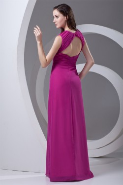 Floor-Length Chiffon Prom/Formal Evening Bridesmaid Dresses 02020735