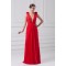 Floor-Length Chiffon Long Red Prom/Formal Evening Dresses 02020736