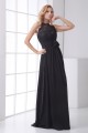 Elegant Floor-Length Chiffon Lace Long Black Prom/Formal Evening Bridesmaid Dresses 02020738 Elegant Floor-Length Chiffon Lace Long Black Prom/Formal Evening Bridesmaid Dresses 02020738