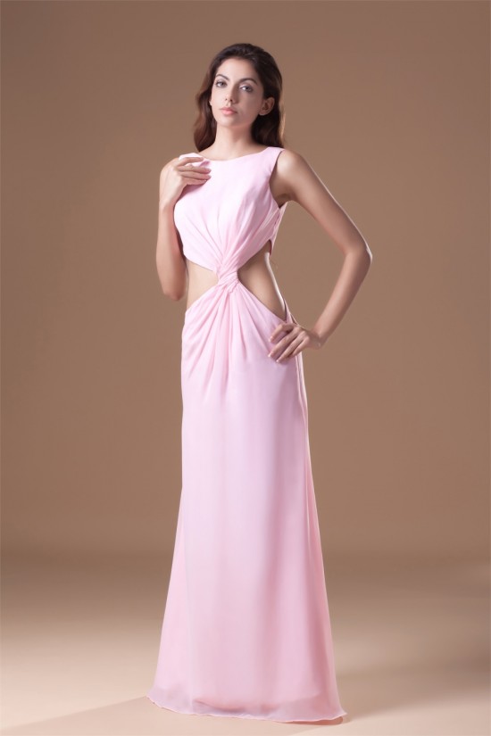 Floor-Length Criss Cross Chiffon Prom/Formal Evening Dresses 02020742 Floor-Length Criss Cross Chiffon Prom/Formal Evening Dresses 02020742