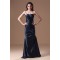 Floor-Length One-Shoulder Elastic Woven Satin Prom/Formal Evening Dresses 02020746