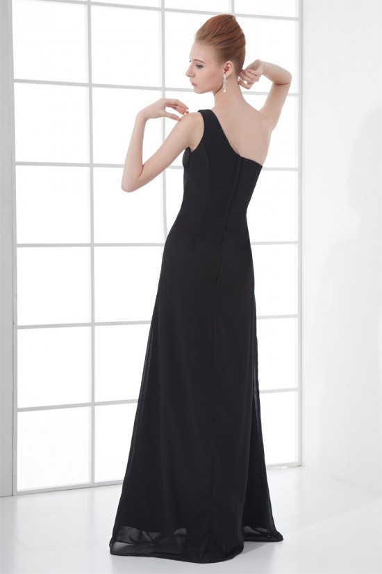 Floor-Length Pleats Sheath/Column One-Shoulder Long Bridesmaid Dresses 02020747 Floor-Length Pleats Sheath/Column One-Shoulder Long Bridesmaid Dresses 02020747