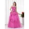 Floor-Length Satin Netting Sleeveless Beading Prom/Formal Evening Dresses 02020750