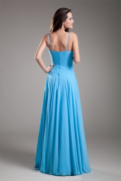Floor-Length Sheath/Column Sleeveless V-Neck Prom/Formal Evening Dresses 02020754