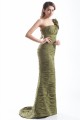 Mermaid/Trumpet Chiffon Silk like Satin Prom/Formal Evening Dresses 02020773