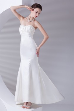 Mermaid/Trumpet Elastic Woven Satin Sleeveless Prom/Formal Evening Dresses 02020774