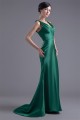 Mermaid/Trumpet Puddle Train V-Neck Sleeveless Prom/Formal Evening Bridesmaid Dresses 02020777