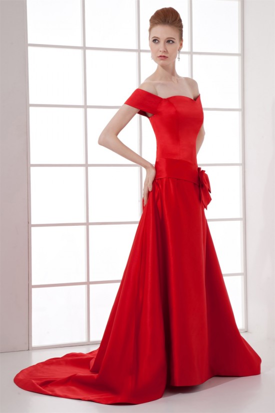 Off-the-Shoulder Sleeveless A-Line Court Train Prom/Formal Evening Dresses 02020782 Off-the-Shoulder Sleeveless A-Line Court Train Prom/Formal Evening Dresses 02020782