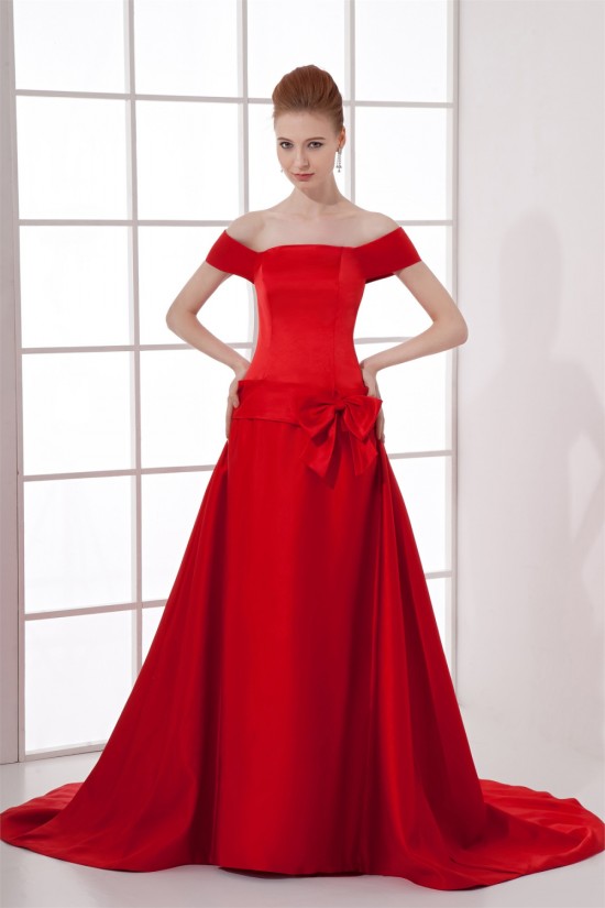 Off-the-Shoulder Sleeveless A-Line Court Train Prom/Formal Evening Dresses 02020782 Off-the-Shoulder Sleeveless A-Line Court Train Prom/Formal Evening Dresses 02020782