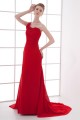 One-Shoulder Court Train Pleats Sheath/Column Prom/Formal Evening Dresses 02020785 One-Shoulder Court Train Pleats Sheath/Column Prom/Formal Evening Dresses 02020785