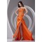 One-Shoulder Elastic Woven Satin Pleats Prom/Formal Evening Dresses 02020786