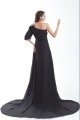 One-Shoulder Pleats A-Line Half Elbow Length Prom/Formal Evening Dresses 02020789 One-Shoulder Pleats A-Line Half Elbow Length Prom/Formal Evening Dresses 02020789
