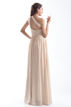 One-Shoulder Sheath/Column Chiffon Sequins Prom/Formal Evening Dresses 02020793