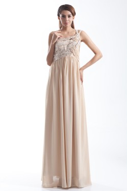 One-Shoulder Sheath/Column Chiffon Sequins Prom/Formal Evening Dresses 02020793