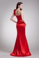 One-Shoulder Sleeveless Brush Sweep Train Prom/Formal Evening Dresses 02020794 One-Shoulder Sleeveless Brush Sweep Train Prom/Formal Evening Dresses 02020794