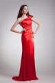 One-Shoulder Sleeveless Brush Sweep Train Prom/Formal Evening Dresses 02020794 One-Shoulder Sleeveless Brush Sweep Train Prom/Formal Evening Dresses 02020794