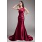 Mermaid/Trumpet One-Shoulder Pleats Sequins Prom/Formal Evening Dresses 02020798