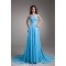 A-Line One-Shoulder Sleeveless Beading Prom/Formal Evening Dresses 02020799