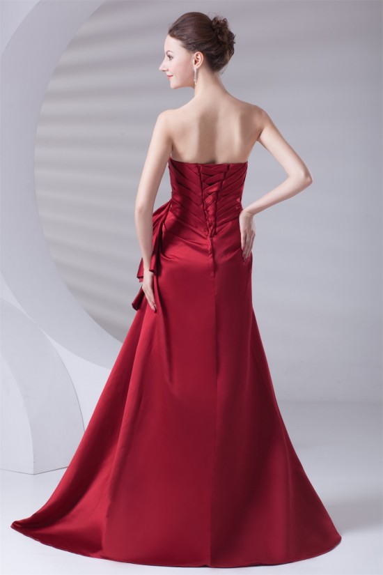 A-Line Brush Sweep Train Prom/Formal Evening Dresses 02020801 A-Line Brush Sweep Train Prom/Formal Evening Dresses 02020801