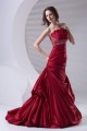 A-Line Pleated Sleeveless Satin Beading Prom/Formal Evening Dresses 02020803 A-Line Pleated Sleeveless Satin Beading Prom/Formal Evening Dresses 02020803