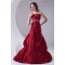A-Line Pleated Sleeveless Satin Beading Prom/Formal Evening Dresses 02020803