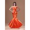 Pleats Mermaid/Trumpet Elastic Woven Satin Prom/Formal Evening Dresses 02020806