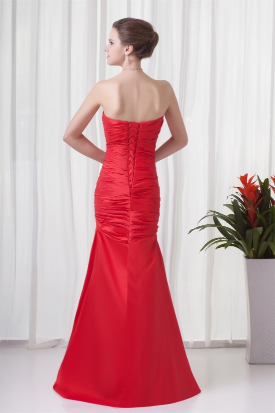 Pleats Mermaid/Trumpet Sleeveless Strapless Prom/Formal Evening Dresses 02020807 Pleats Mermaid/Trumpet Sleeveless Strapless Prom/Formal Evening Dresses 02020807