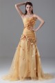 Pleats Sleeveless Strapless Taffeta Netting Prom/Formal Evening Dresses 02020809 Pleats Sleeveless Strapless Taffeta Netting Prom/Formal Evening Dresses 02020809