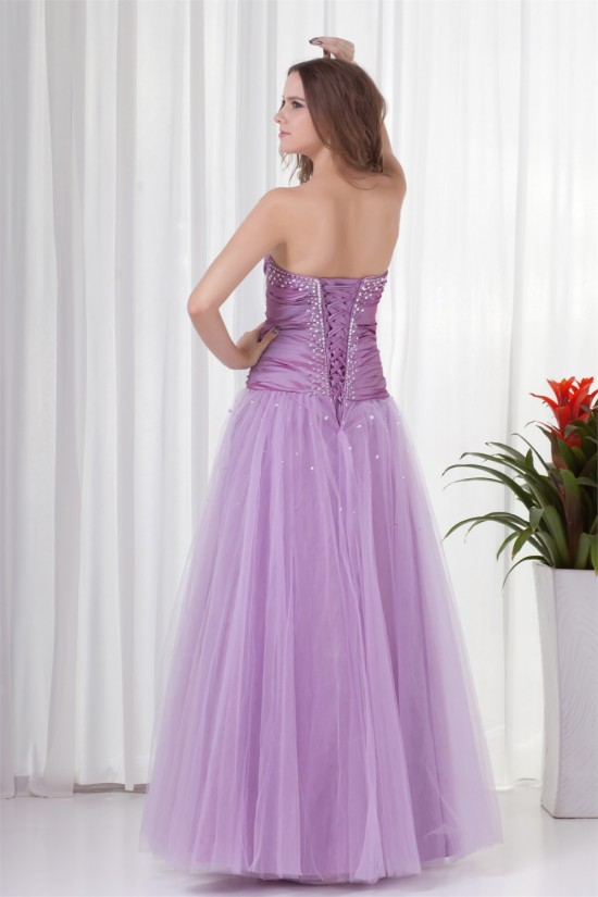 A-Line Strapless Beaded Long Purple Prom Evening Formal Dresses 02020810 A-Line Strapless Beaded Long Purple Prom Evening Formal Dresses 02020810
