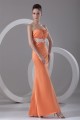 Satin Ankle-Length Strapless Sheath/Column Prom/Formal Evening Dresses 02020818