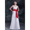 Satin Floor-Length Sleeveless A-Line V-Neck Prom/Formal Evening Bridesmaid Dresses 02020821
