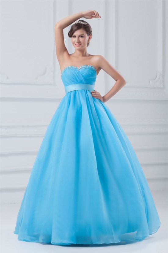 Satin Organza Princess Sleeveless Beading Prom/Formal Evening Dresses 02020826 Satin Organza Princess Sleeveless Beading Prom/Formal Evening Dresses 02020826