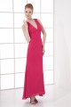 Sheath/Column Floor-Length Pleats V-Neck Formal Evening Bridesmaid Dresses 02020836 Sheath/Column Floor-Length Pleats V-Neck Formal Evening Bridesmaid Dresses 02020836