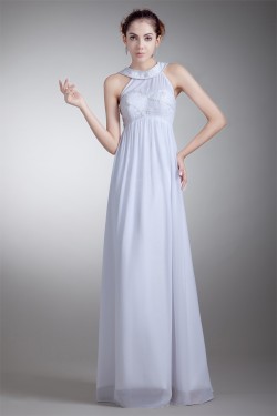 Empie Halter Beading Chiffon Prom/Formal Evening Maternity Dresses 02020837