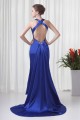 Sheath/Column Halter Elastic Woven Satin Prom/Formal Evening Dresses 02020838 Sheath/Column Halter Elastic Woven Satin Prom/Formal Evening Dresses 02020838