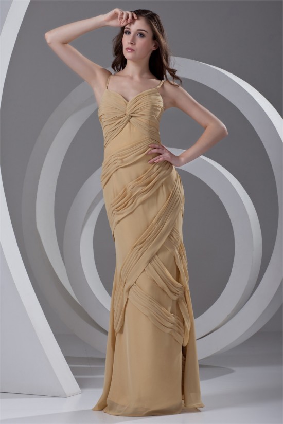 Sheath/Column Spaghetti Straps Floor-Length Prom/Formal Evening Dresses 02020844 Sheath/Column Spaghetti Straps Floor-Length Prom/Formal Evening Dresses 02020844