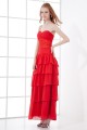 Sheath/Column Sweetheart Sleeveless Chiffon Elastic Woven Satin Prom/Formal Evening Dresses 02020847