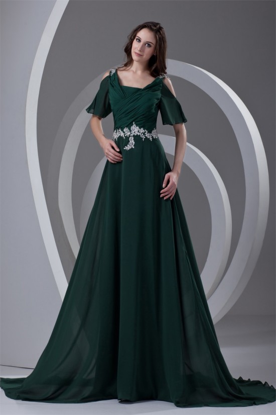Short A-Line Cowl Ruffles Chiffon Elastic Woven Satin Prom/Formal Evening Dresses 02020848 Short A-Line Cowl Ruffles Chiffon Elastic Woven Satin Prom/Formal Evening Dresses 02020848