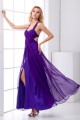 A-Line Chiffon Elastic Woven Satin  Prom/Formal Evening Dresses 02020849