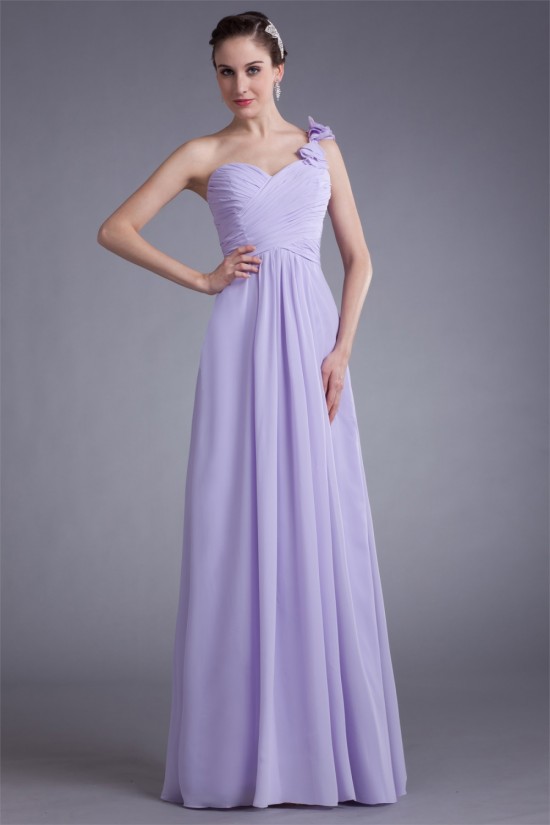 A-Line Draped Floor-Length One-Shoulder Prom/Formal Evening Bridesmaid Dresses 02020851 A-Line Draped Floor-Length One-Shoulder Prom/Formal Evening Bridesmaid Dresses 02020851