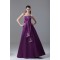 A-Line Floor-Length Beading Satin Prom/Formal Evening Dresses 02020853