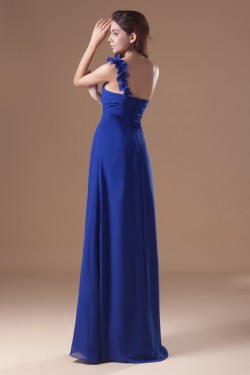 A-Line Floor-Length Handmade Flowers Prom/Formal Evening Maternity Dresses 02020854