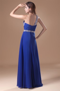 A-Line Floor-Length One-Shoulder Prom/Formal Evening Dresses 02020855