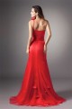 A-Line Silk like Satin Net Handmade Flowers Prom/Formal Evening Dresses 02020858