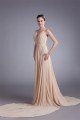 A-Line Straps Chiffon Silk like Satin Prom/Formal Evening Dresses 02020859 A-Line Straps Chiffon Silk like Satin Prom/Formal Evening Dresses 02020859